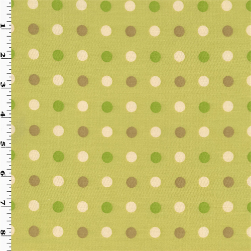 *6 YD PC--Green Tea P Kaufmann Tutti Frutti Home Decorating Fabric