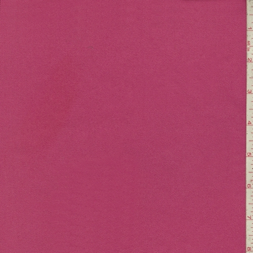 Hot Pink Cotton Stretch Twill