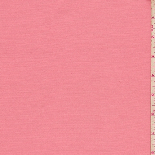 Peach Pink Cotton Stretch Twill