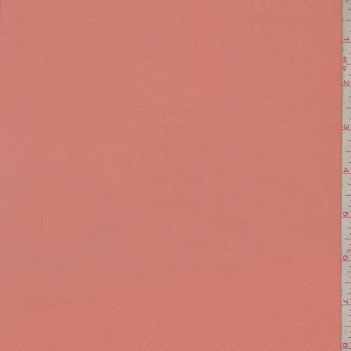Pale Orange Cotton Stretch Twill