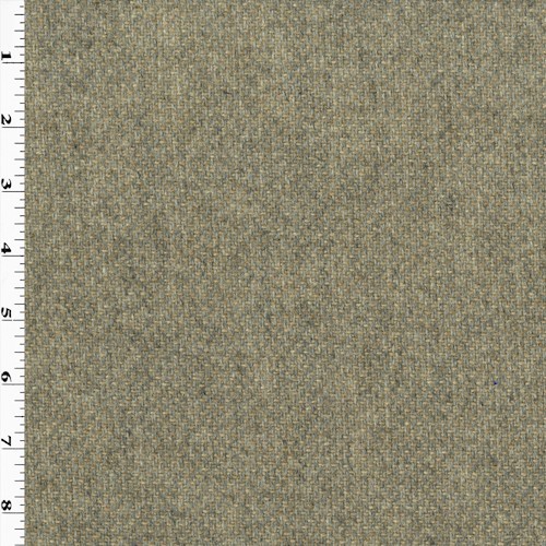 Fog Gray/Beige Wool Blend Textured Dobby Woven Jacketing APS00343