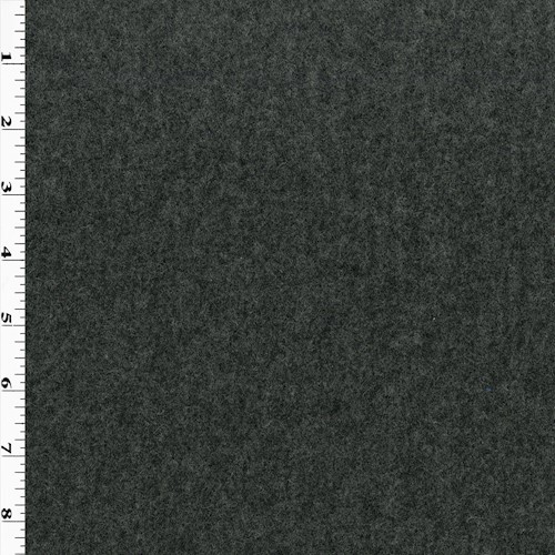 Storm Gray Texture Wool Blend Brushed Jacketing APS00344
