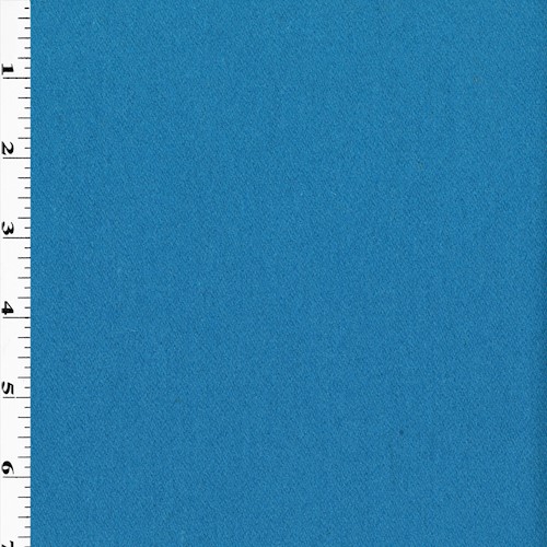 Pool Blue Wool Blend Woven Jacketing APS00356