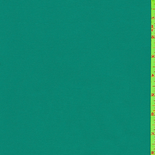 Dark Turquoise Cotton Stretch Twill