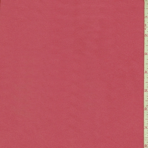 Watermelon Cotton Stretch Twill