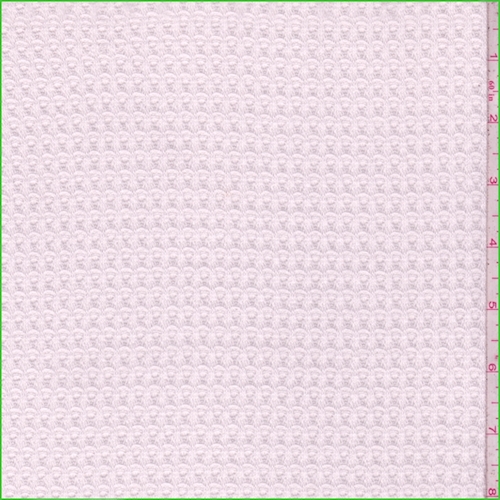 Soft Pink Waffle Thermal Knit