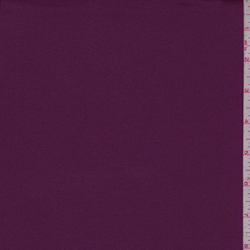 Meadow Violet Satin Scuba Knit