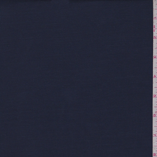 Dark Navy Linen Slub Shirting