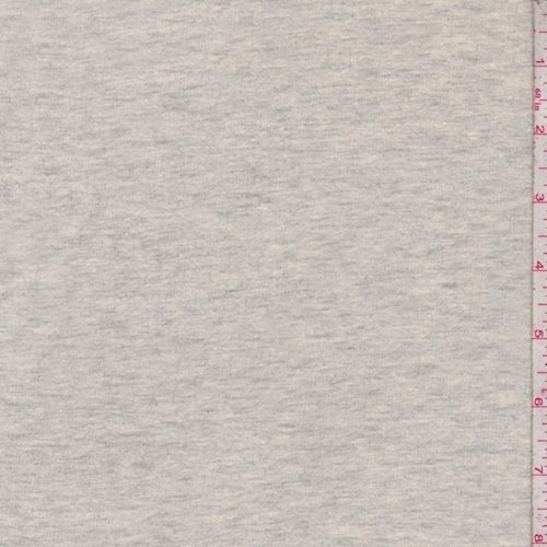 Heather Ecru French Terry Knit
