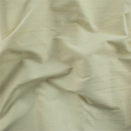 * 7 YD PC--Pearl Ivory Shantung Taffeta Home Decorating Fabric