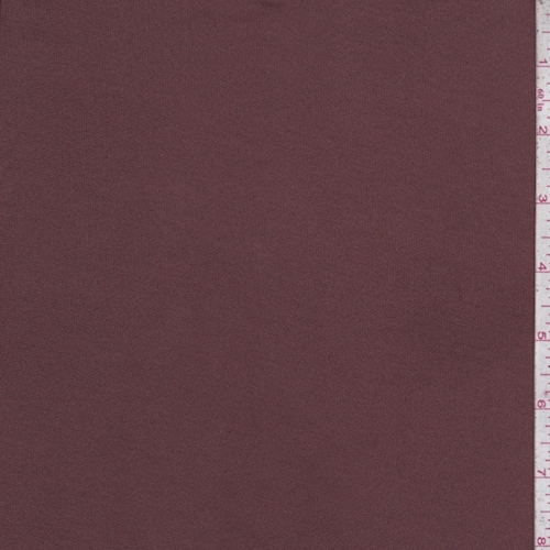 Mahogany Double Brushed Jersey Knit