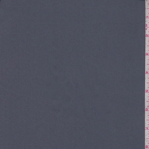 Granite Grey Stretch Poplin