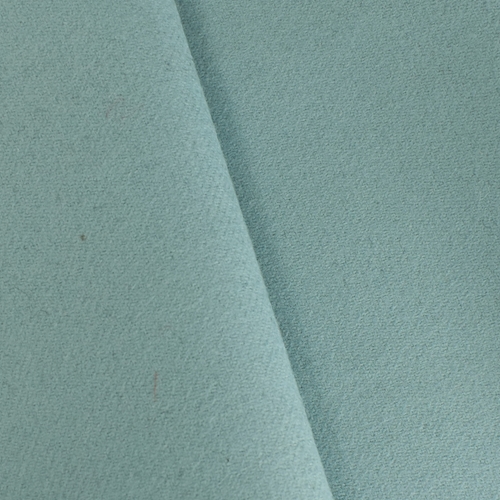 Arctic Blue Wool Blend Doubleweave Coating