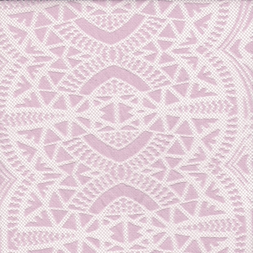 Dusty Pink Mosaic Deco Lace