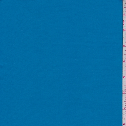 Caribbean Blue Stretch Poplin