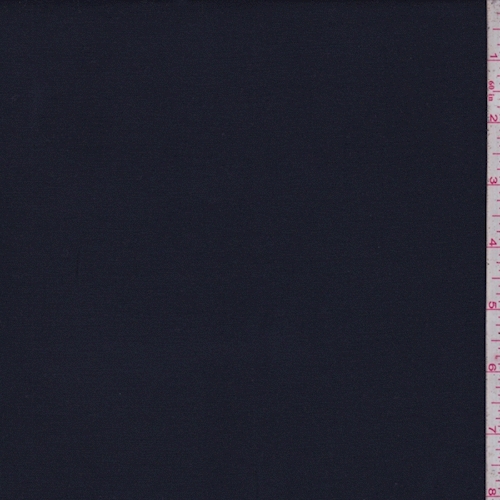 Navy Sateen Suiting
