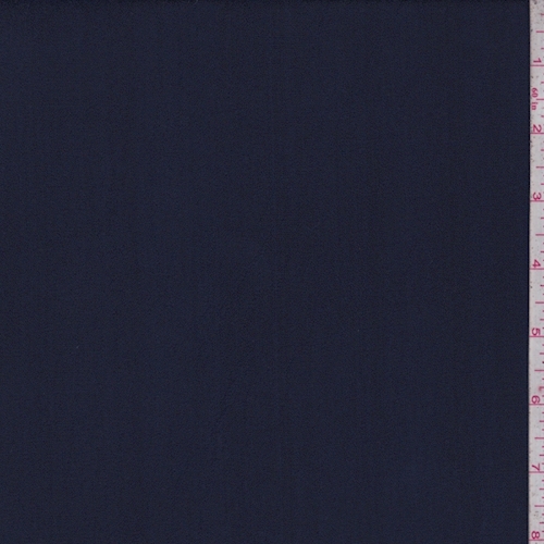 Navy Crepe Georgette
