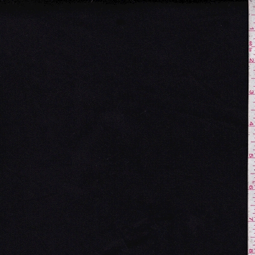 Tuxedo Black Stretch Sateen