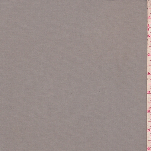 Sterling Grey Stretch Poplin