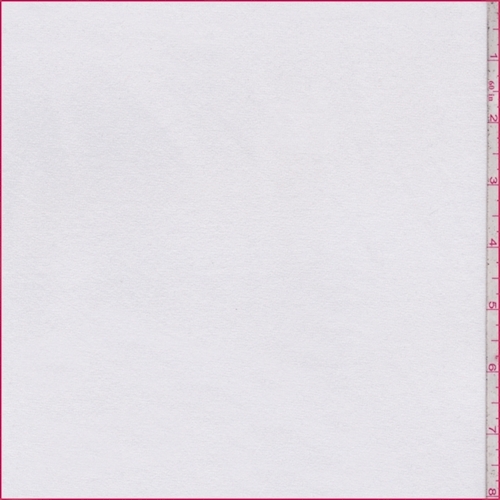 White French Terry Knit