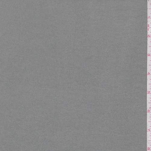 Heather Smoke Grey French Terry Knit