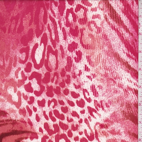 Berry/Coral/Garnet Animal Print Activewear