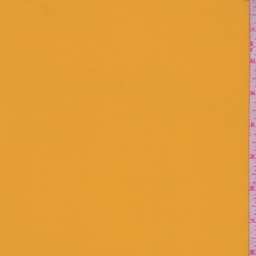 Orange Gold Silk Satin Charmeuse