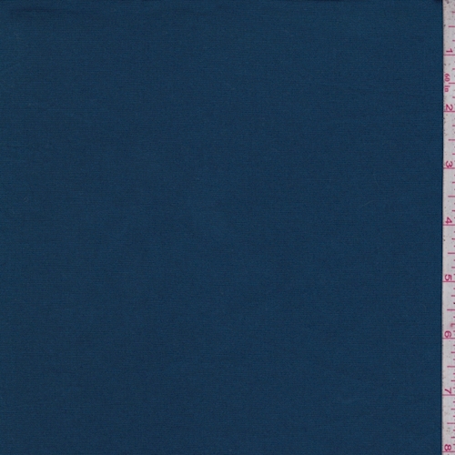 Peacock Blue Stretch Poplin