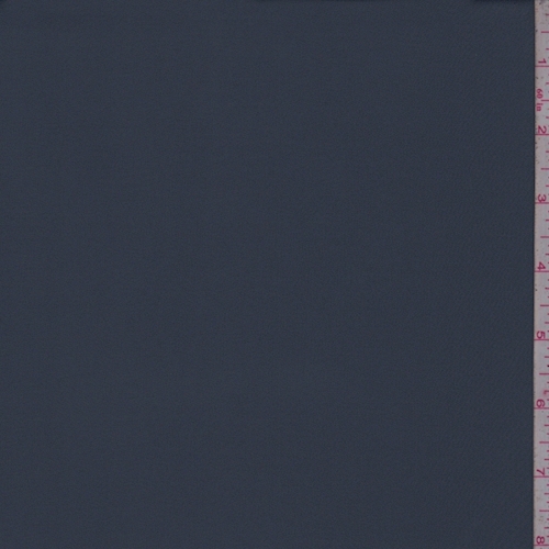 Night Shadow Blue Polyester Suiting