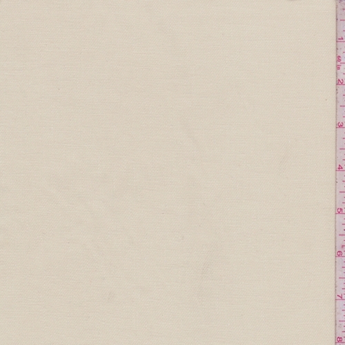 French Vanilla Linen Blend Twill