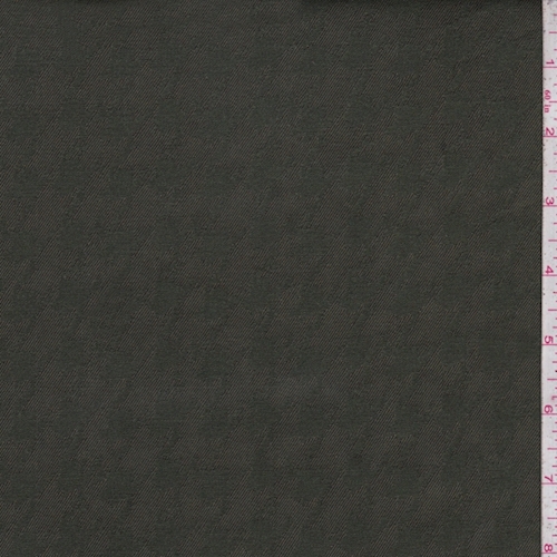 Algae Green Houndstooth Stretch Twill