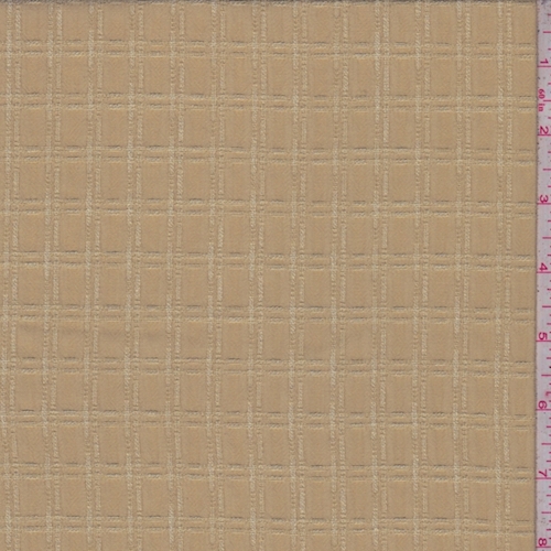 Biscotti Embroidered Check Gauze