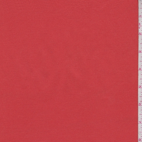 *4 1/4 YD PC--Deep Orange Cotton Stretch Twill