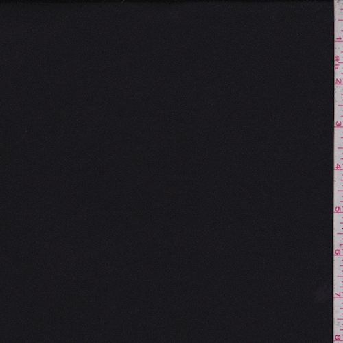 Black Sanded Charmeuse