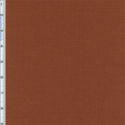 *2 YD PC--Smoked Orange Paprika Slub Woven Home Decorating Fabric