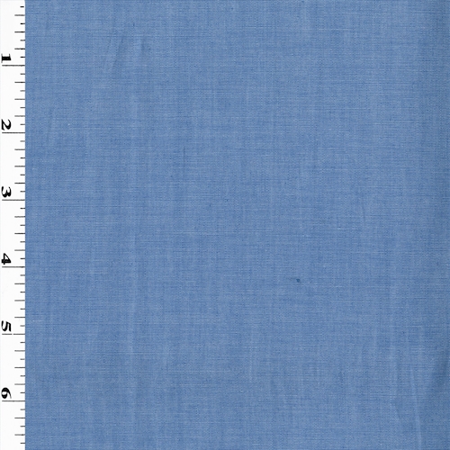Pure Blue/White Cotton Woven Shirting