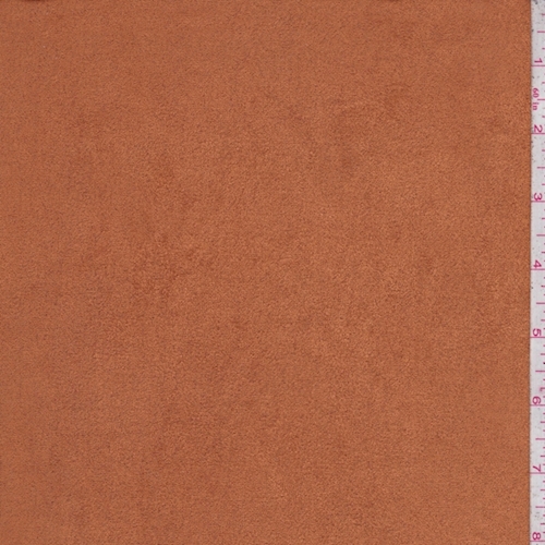 Harvest Pumpkin Microsuede Knit