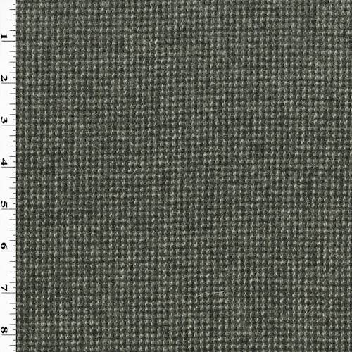 *4 YD PC--Black/White Wool Blend Texture Houndstooth Jacketing