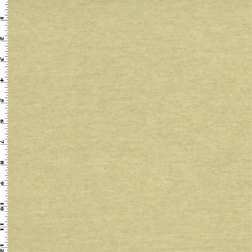 *3 1/8 YD PC--Sugar Cookie Beige Wool Jersey Knit