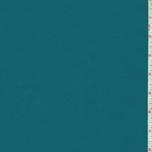*4 3/8 YD PC--Teal Blue Cotton Stretch Twill