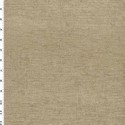 *1 YD PC--Beige Texture Chenille Home Decorating Fabric