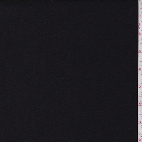 Night Black Poplin