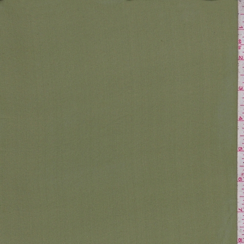 Dark Avocado Silk Chiffon