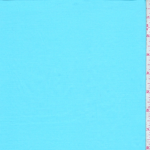 Turquoise Stretch Poplin