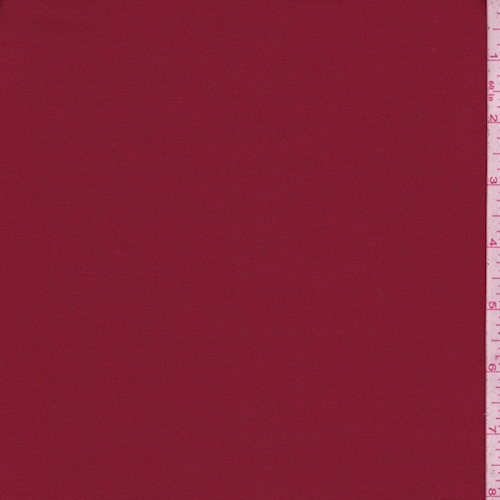 Rust Red Stretch Poplin