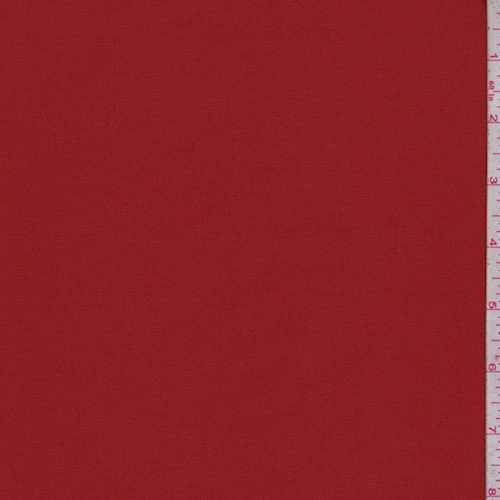 Burnt Sienna Stretch Poplin