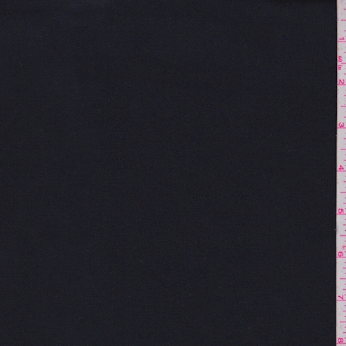 Black Stretch Poplin