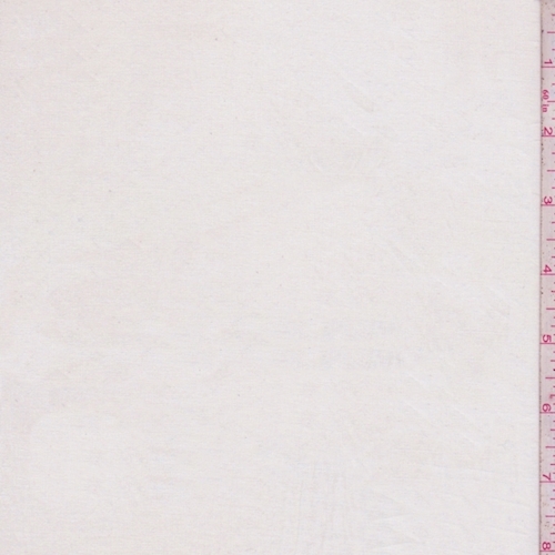 White Cotton Blend Lawn
