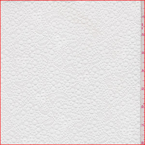 *2 YD PC--Off-White Fine Eyelet Lace
