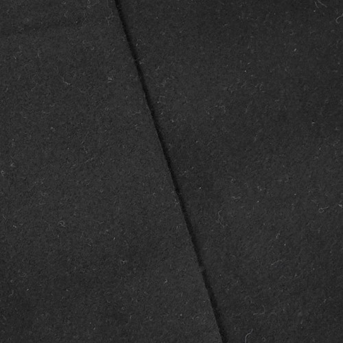 Classic Black Wool Blend Flannel Jacketing APS00781